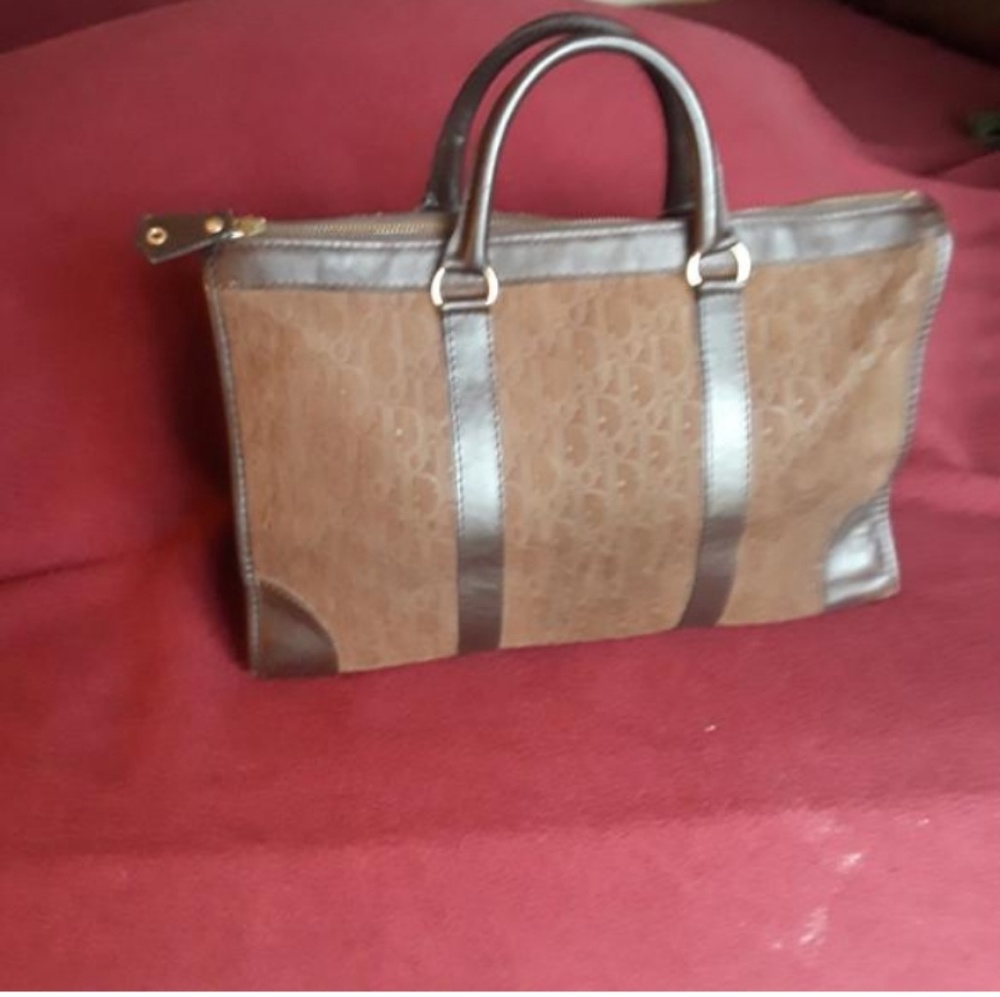 FINAL PRICE/ Christian Dior Logo Satchel